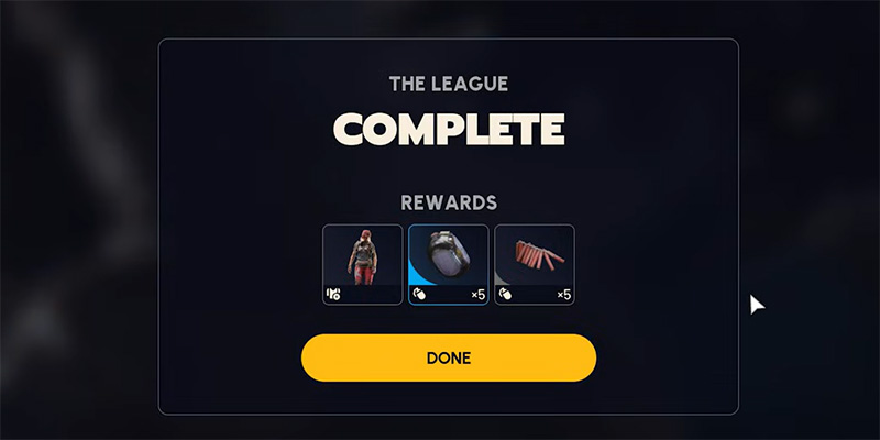 The League Quest Rewards