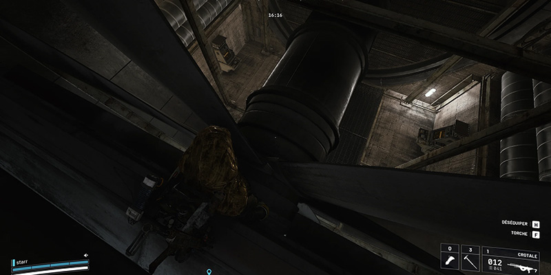 Extraction point on Stella Montis