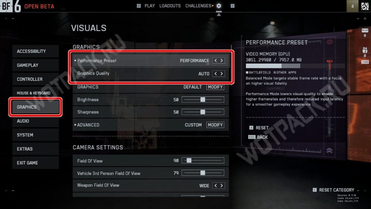 Battlefield 6 Visual Effects Settings