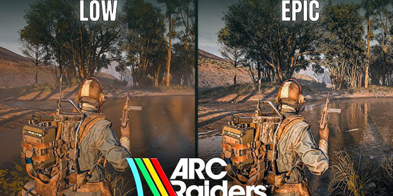 Arc Raiders graphics comparison