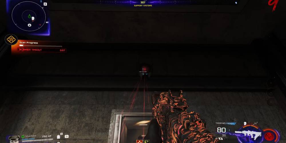 Completing the scanning challenge for the Aether Barrel