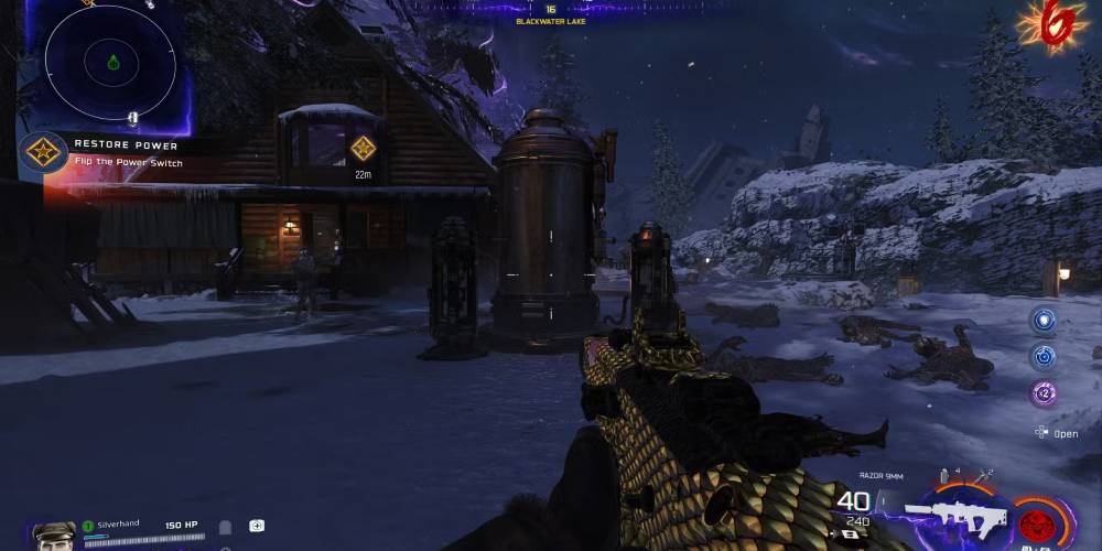 Activating the power generators at all three locations