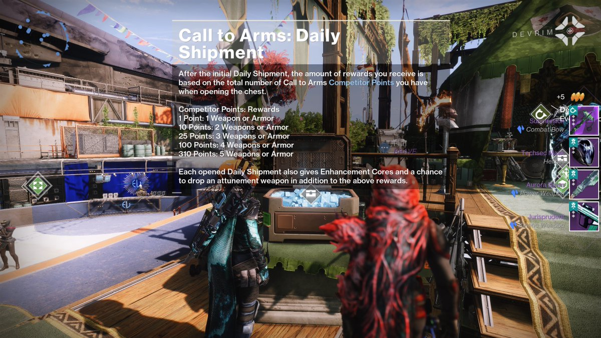 Destiny 2 Call to Arms Daily Shipment