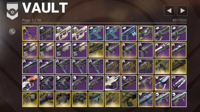 Destiny 2 Vault Management