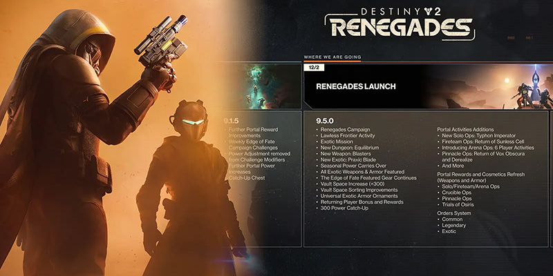 Destiny 2 Renegades Campaign Overview