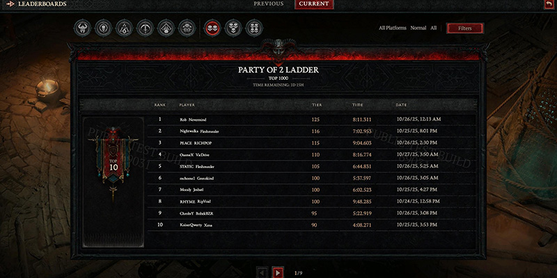 Tower Leaderboard