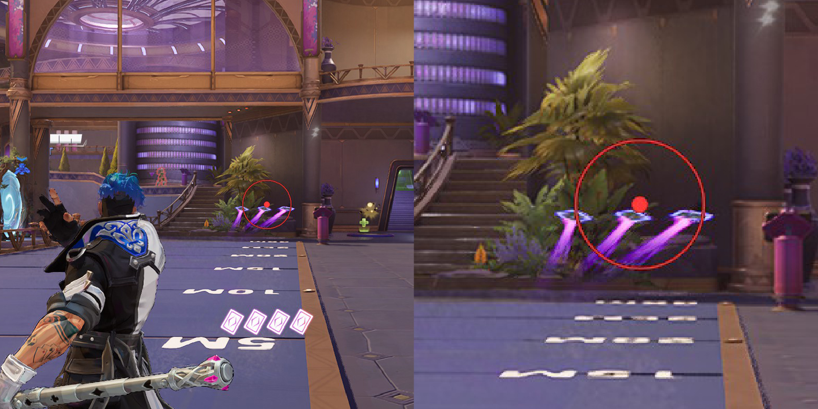 Gambit Card Spread at Range