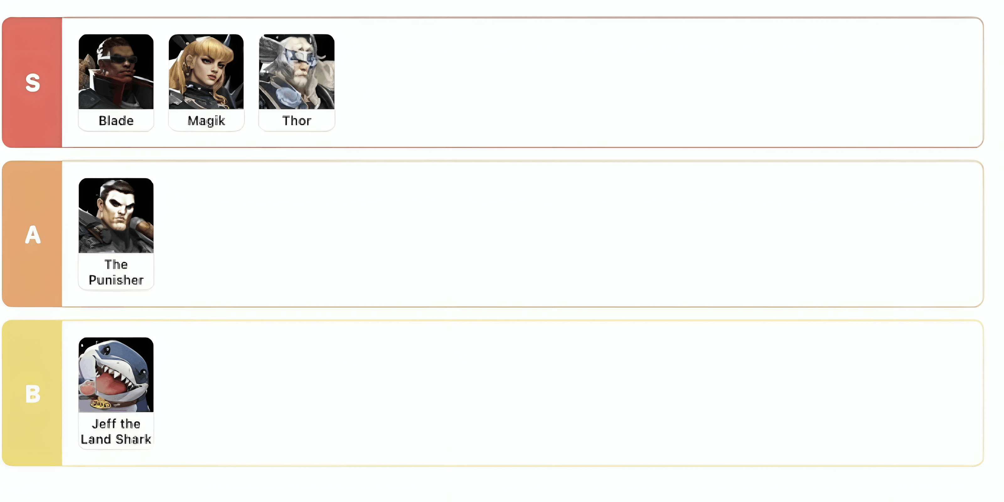 Jeff's B tier placement in Zombie Mode tier list