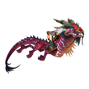 Thundering Ruby Cloud Serpent