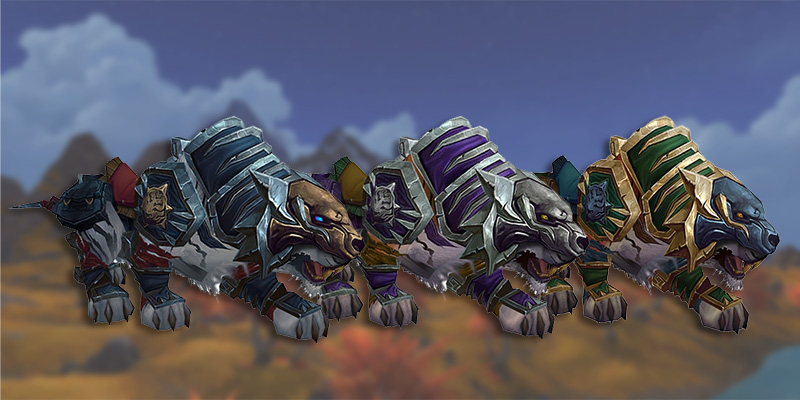 Shado-Pan Tiger Mounts