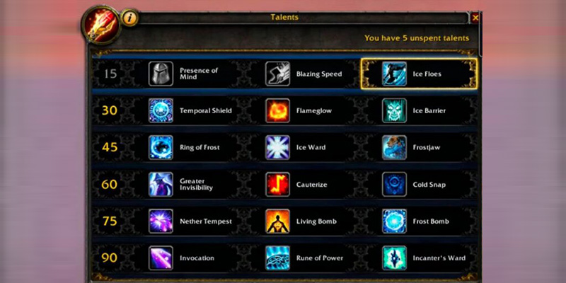 MoP Classic Talent System Overview