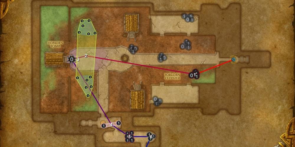 Best Route for Scarlet Monastery
