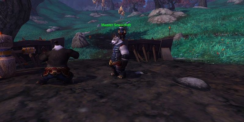 Master Snowdrift encounter area