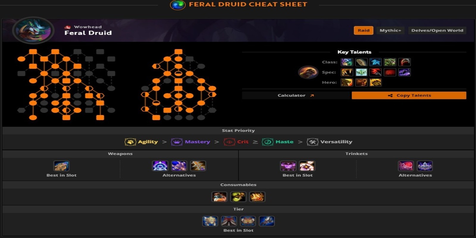 Feral Druid using Shred ability in combat