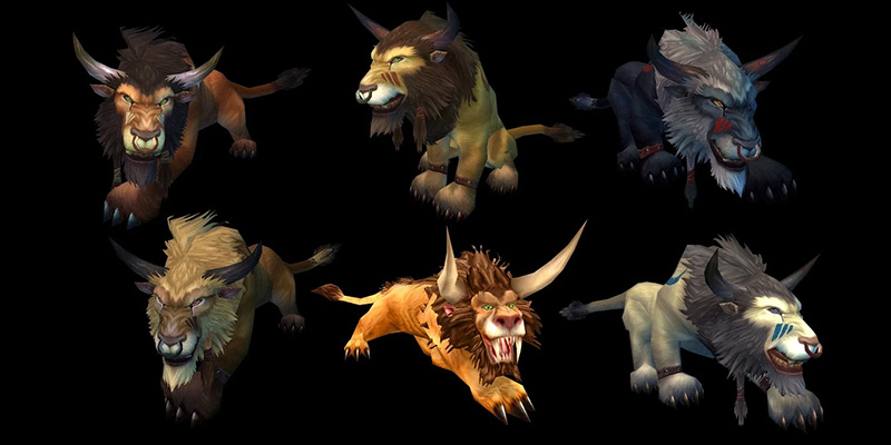 Druid Shapeshift Forms