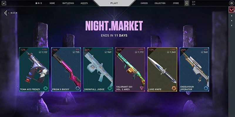 Valorant Skin Showcase