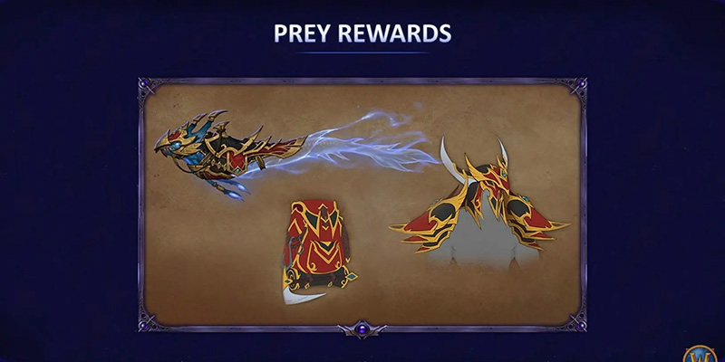 Prey System Rewards