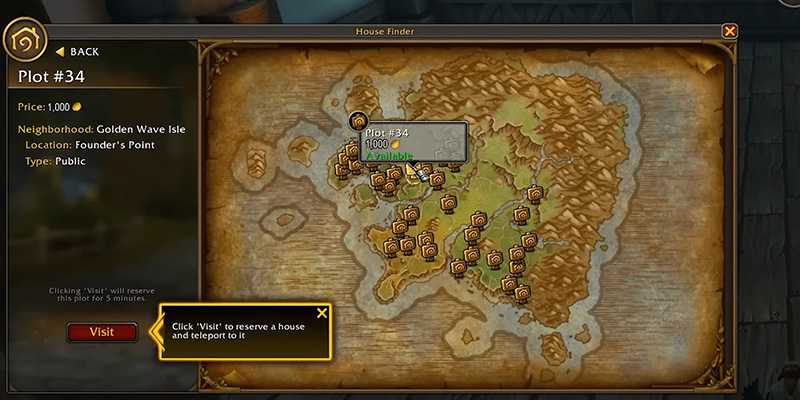 WoW Housing Placement