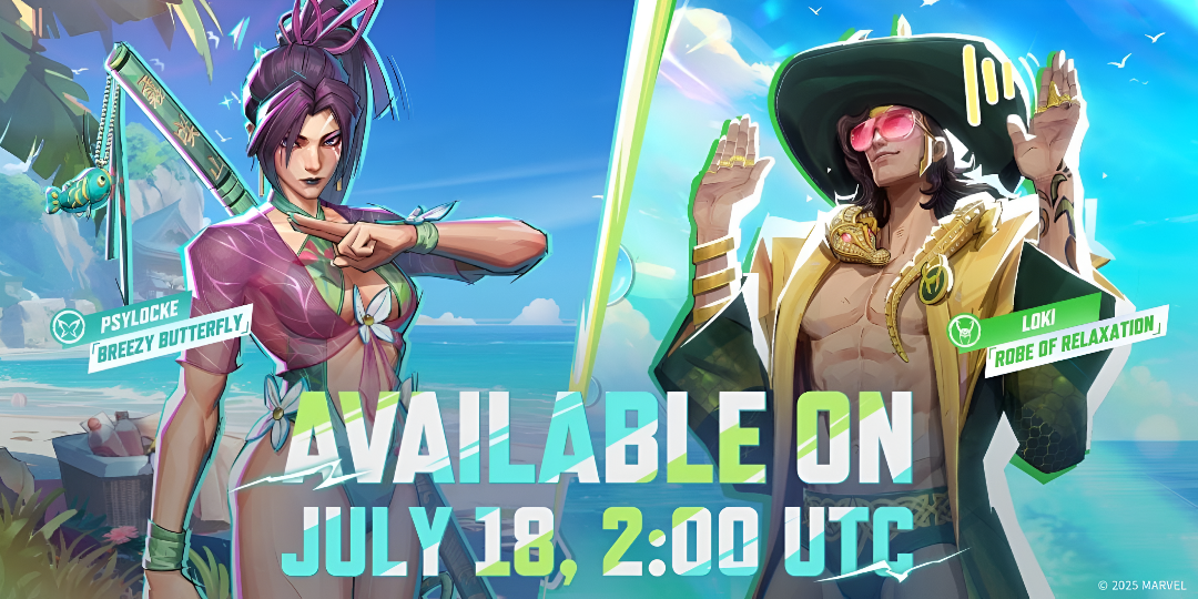 Marvel Rivals Summer Party Event promotional image