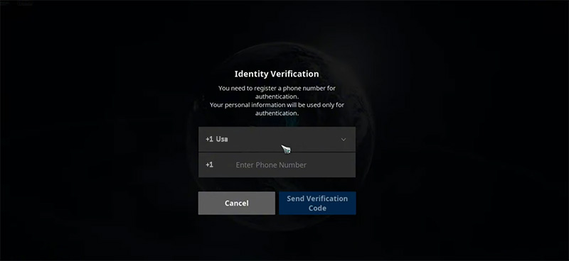 Aion 2 login screen showing verification requirements