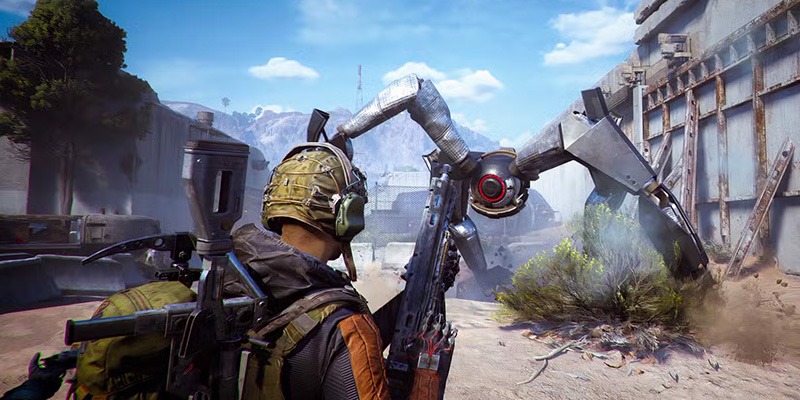 Arc Raiders gameplay screenshot showing extraction shooter mechanics
