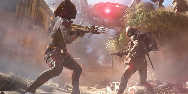 Arc Raiders PvP combat showcasing aggressive player-versus-player tactics