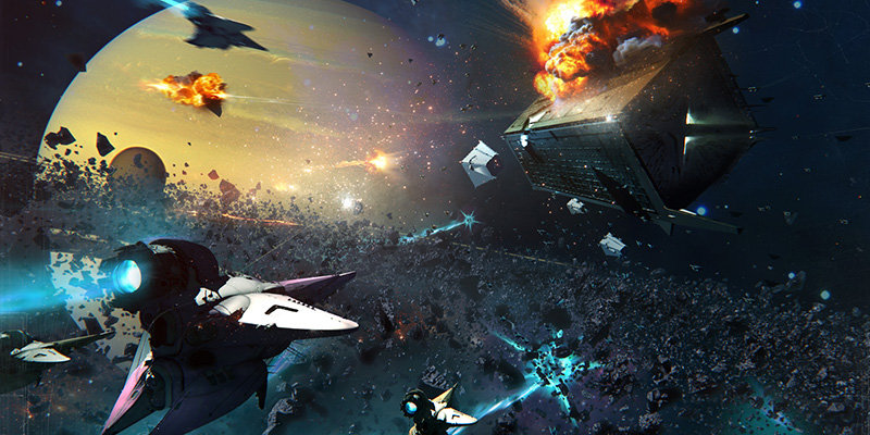 Destiny 2 Space Combat