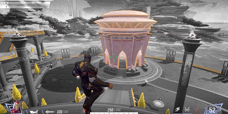 Chrono Vision highlighting destructible environment