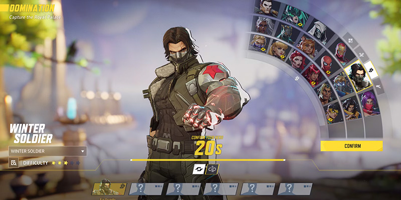 Marvel Rivals Hero Selection