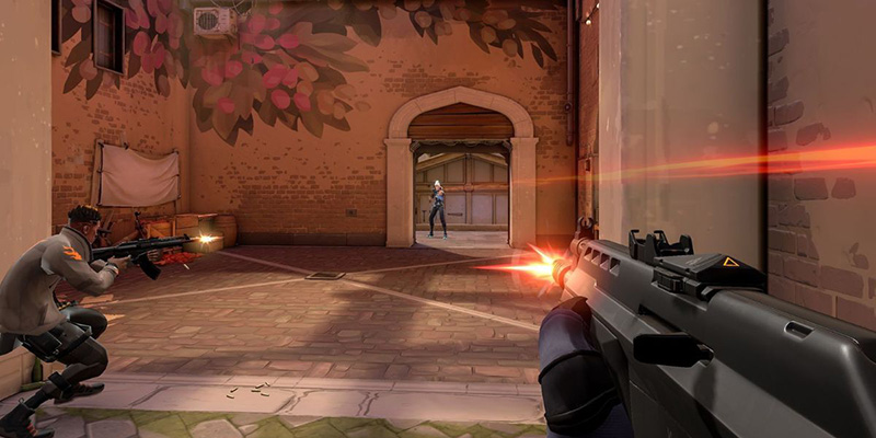 Counter-strafing technique visualization