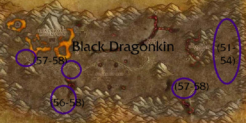 Burning Steppes Black Dragon Route