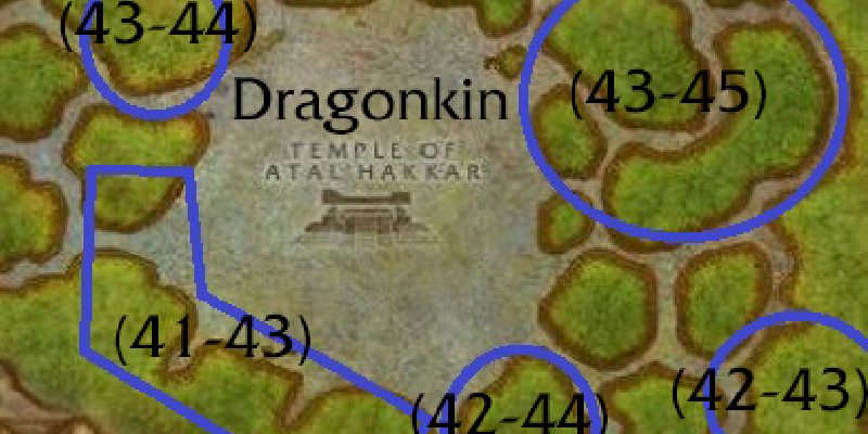 Swamp of Sorrows Green Dragon Route