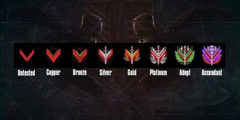 Destiny 2 Competitive Rank Tiers