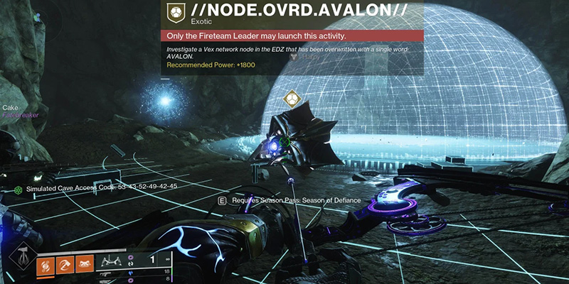 NODE.OVRD.AVALON Mission