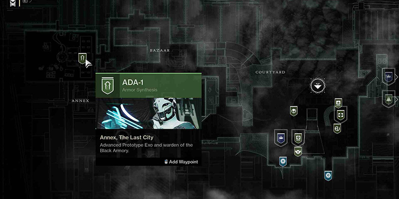 Ada-1 in the Tower Annex