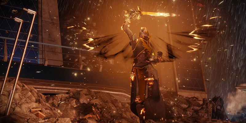 Dawnblade Warlock in action