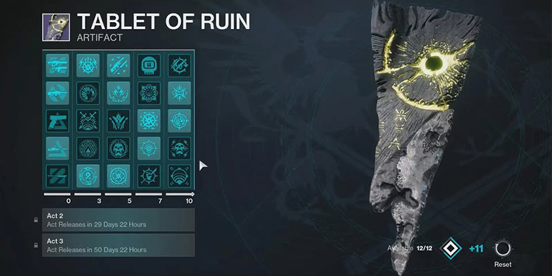 Tablet of Ruin Artifact
