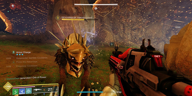 Devourer of Tainted Light Boss