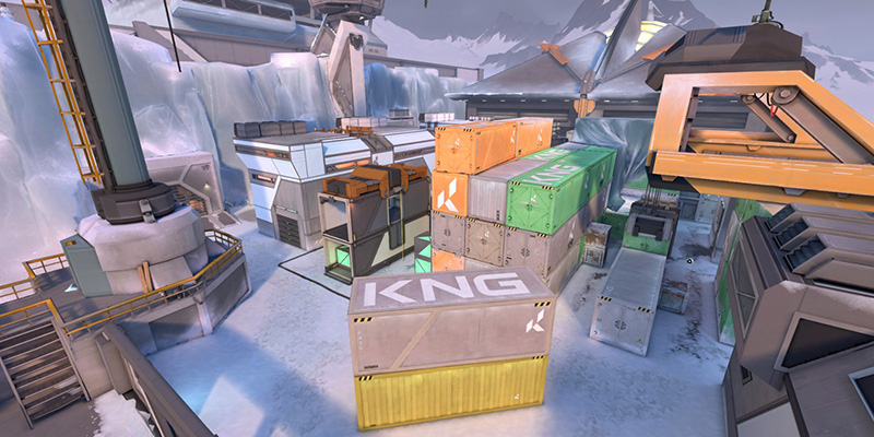 Icebox B Site Layout