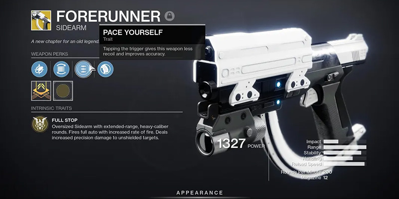 Forerunner Perks