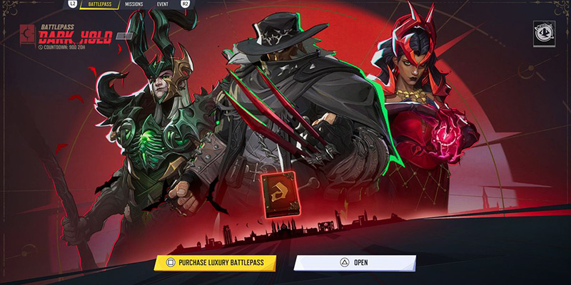 Marvel Rivals Battle Pass Interface