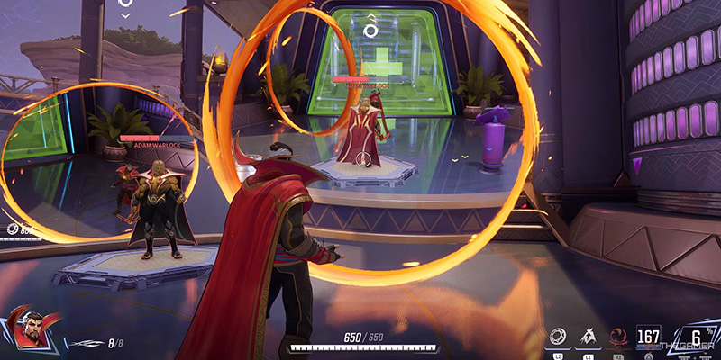 Doctor Strange portal placement strategy