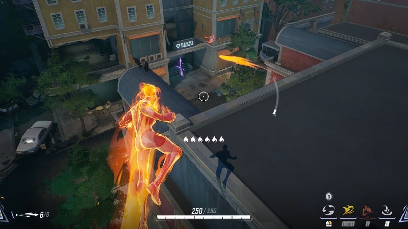 Human Torch Positioning