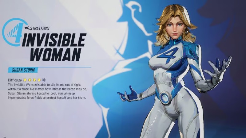 Invisible Woman in Marvel Rivals