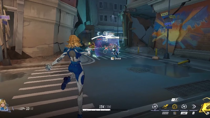 Invisible Woman positioning guide