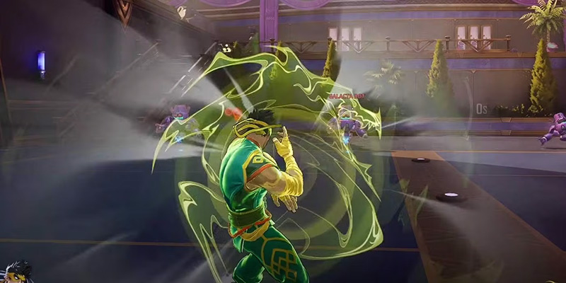 Iron Fist performing Dragon's Defense