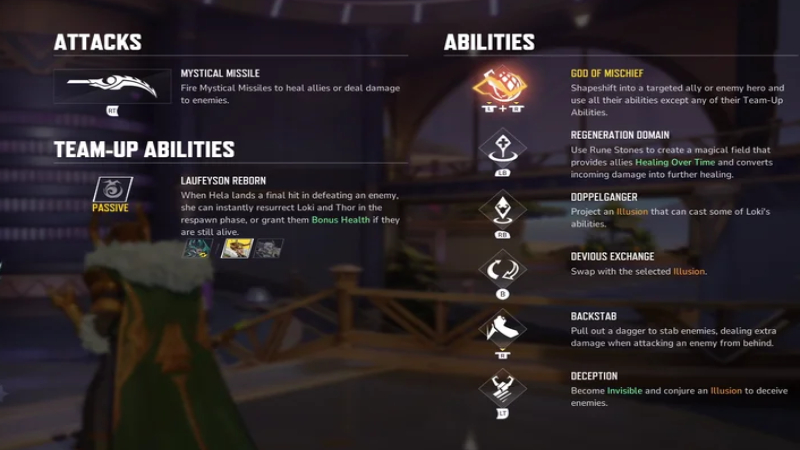 Loki Abilities Showcase