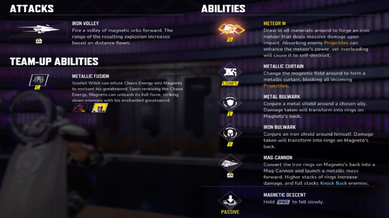 Magneto's abilities overview