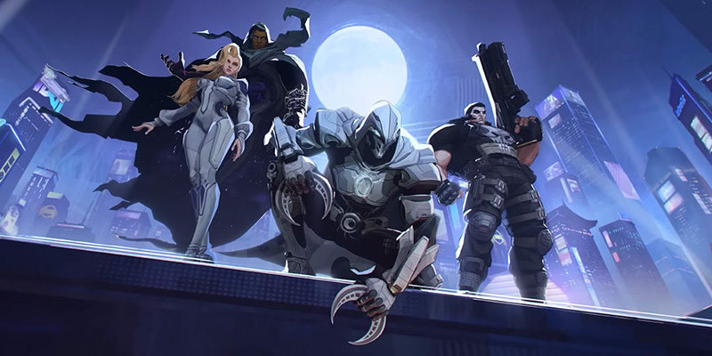 Heroes utilizing high ground positions