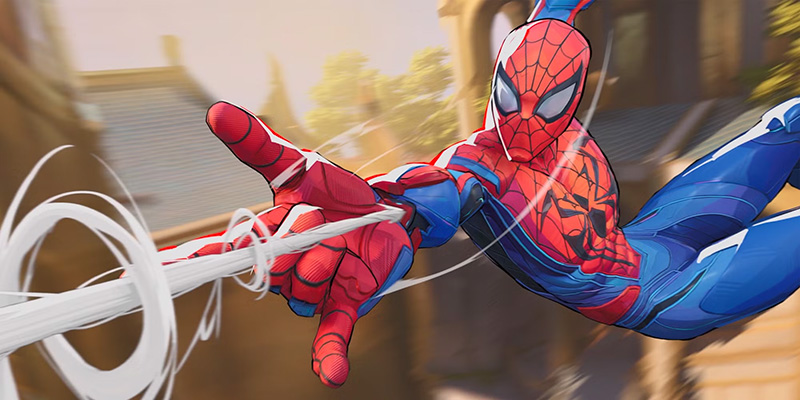 Web Swinging Action
